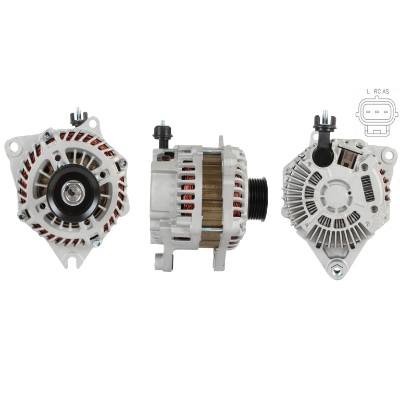 [34GA15273] ALTERNADOR FORD EDGE 3.5 V6 MAZDA CX9 FORD TAURUS 12V 175AMP 3 PINES P:6PK T:MITSUBISHI 11273N