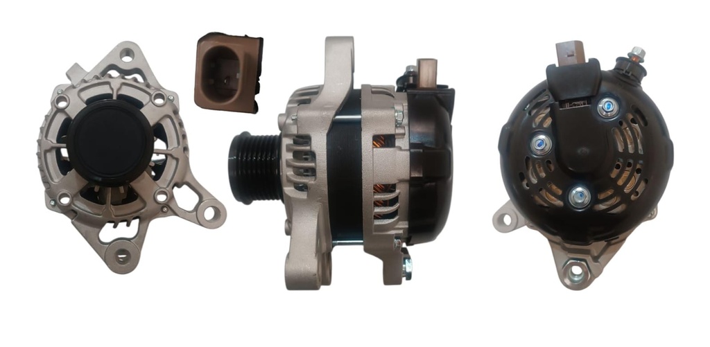 ALTERNADOR TOYOTA HILUX REVO 2.7 GASOLINA MOTOR 2TR-FE /TOYOTA FORTUNER SW4 2.7 GASOLINA MOTOR 2TR-FE 12V 100 1P SEÑAL LIN ID:209 7PK DENSO