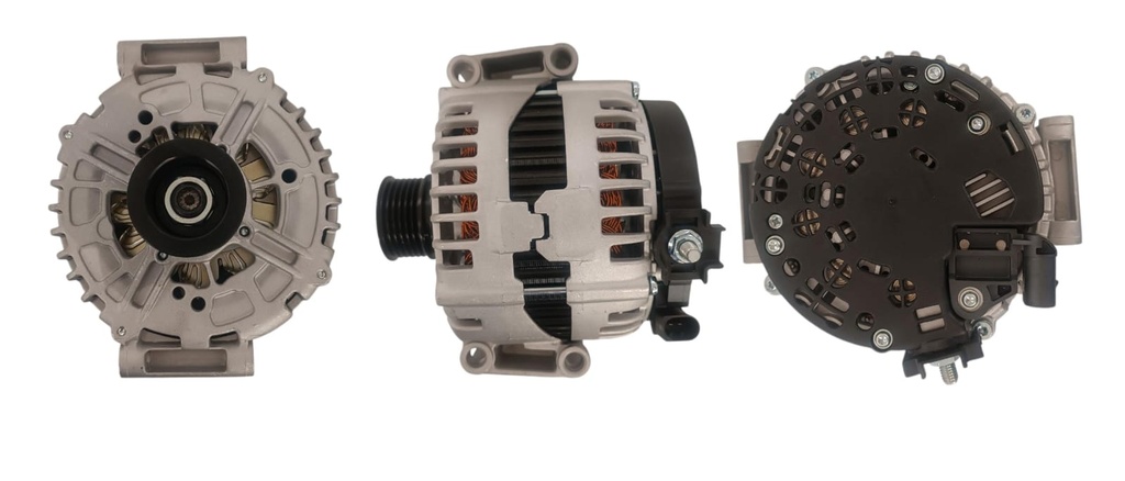[34GA15039] ﻿ALTERNADOR MERCEDES BENZ ML320, ML350, E-350, 2 PINES 12V 220 AMP SEÑAL LIN ID:48 P:6PK T:BOSCH  0121813120﻿