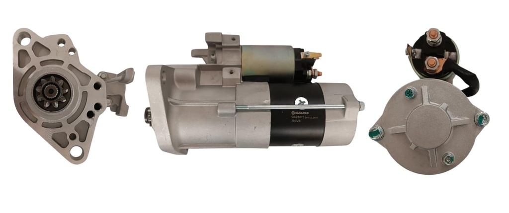 ARRANQUE MITSUBISHI CANTER 4D33 RELACIONADO 24V T9 3.7KW S:HORARIO T:MITSUBISHIZM896(0887 IM3079 HD-102A-A)