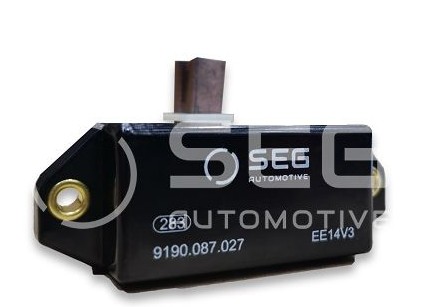[619190087027] REGULADOR ALTERNADOR 14V CHEVROLET CHEVETE, MONZA, LUV, TIPO BARCO