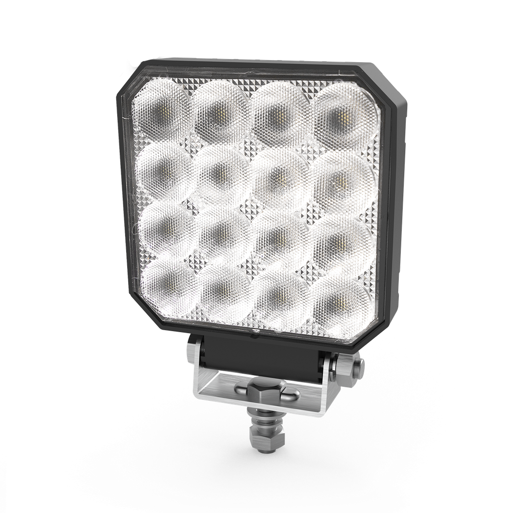 [EC-EW2421W] LÁMPARA CUADRADA 16 LEDS 2300 LUMENS 12-24V 