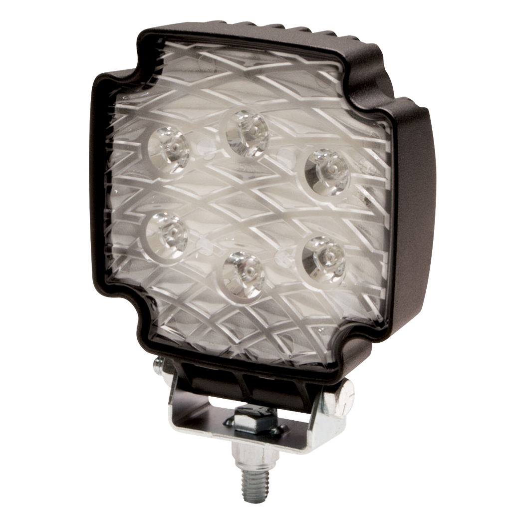 LÁMPARA CUADRADA 6 LEDS 2100 LUMENS 12-24V