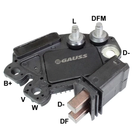 [07GA930] REGULADOR CITROËN: C2, C3, C4, C5, BERLINGO COM ALTERNADOR 150AH PEUGEOT: 206, 207, 308, 406, 407, BOXER, PARTNER COM ALTERNADOR 150AH TOYOTA: AYGO 1.4 2005 -> (EUROPA ) FIAT: DUCATO 2.0 2004->2006, ULYSSE 2002->