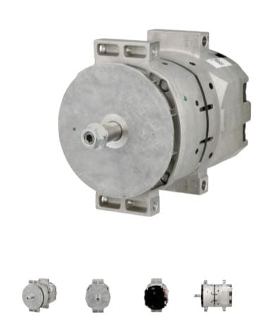 ALTERNADOR 35SI CUMMINS ISX /ISM /ISL /ISC /CATERPILLAR C11 /C13 /C15 /FREIGTHLINER COLUMBIA /KENTWORTH  PADMOUNT REMANUFACTURADO 12V 140A 1P SIN POLEA DELCO