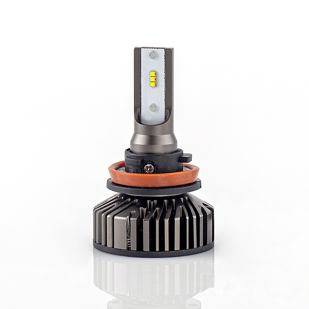 [LDSK904A-H8/H11] BOMBILLO LED H8-H11 12V-16V 25W FARO 6000K 2000LM PREMIUM CAJA X 2 UND