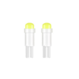 [LDSCLD-L0118] BOMBILLO TABLERO LED T5 12V W2X4,6D BLANCO BLISTER X 2 UND