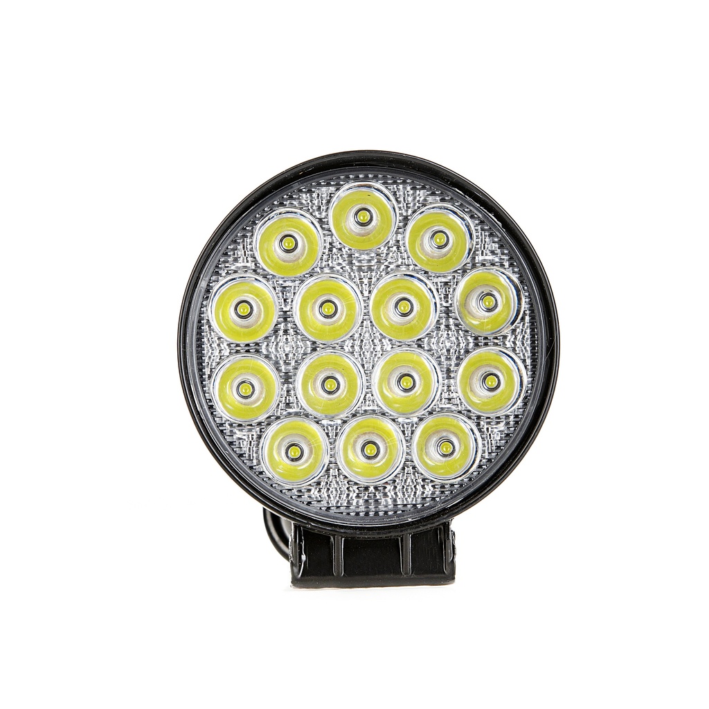 [LDS4CIR-0103] EXPLORADORA LED 4" REDONDO 16 LEDS 10-30V 42W 2800LM LARGO ALCANCE 112X112X50MM