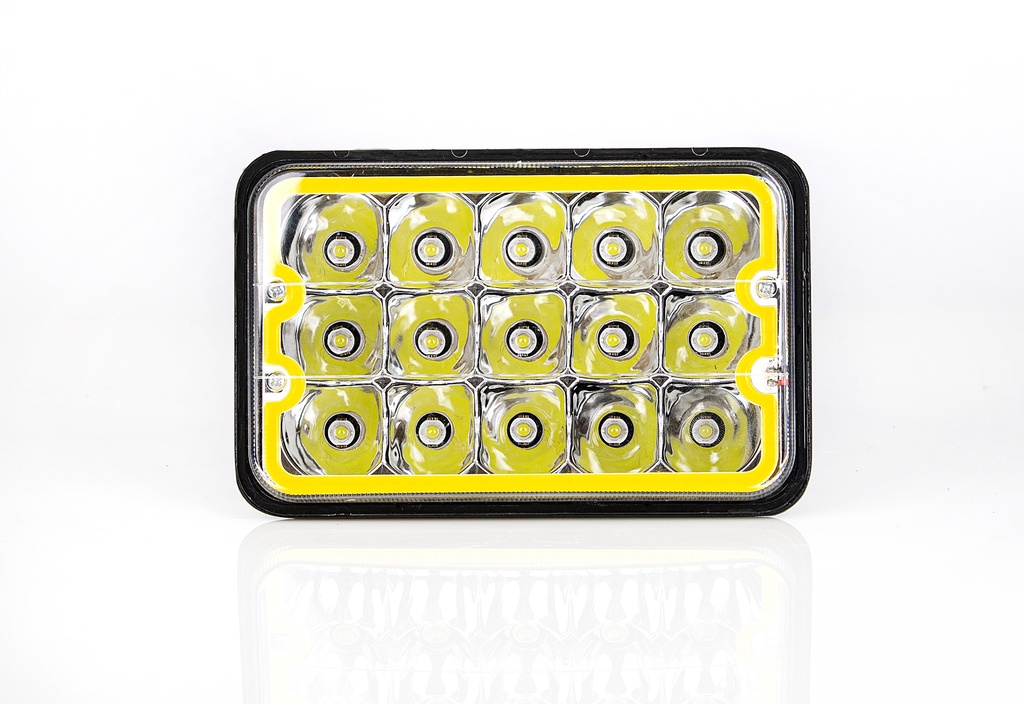 [LDS5REC-0202A] FAROLA 4654 KENWORTH 5" LED 45W 10-30V 3000LM LARGO ALCANCE CON ALTA-BAJA 165X108X72MM OJO DE ANGEL