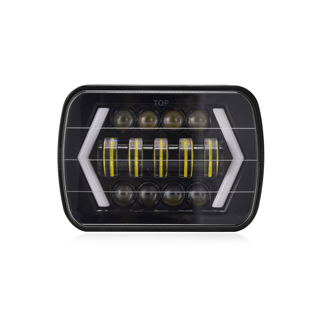 [LDS7REC-0105] FARO LED 7 RECTANGULAR 15W 10-50V ALTA BAJA