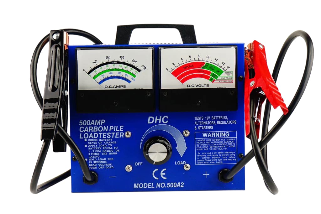PROBADOR DE BATERIAS CARBON 500 AMP