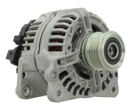 [260-124-325-131] ALTERNADOR NISSAN MT3000 SKODA VW VOLKSWAGEN GOL JETTA NISSAN CABSTAR 12V 90AMP 2 TORN PAS (MESITA) 2PINES P: 6PK T:BOSCH V:INT