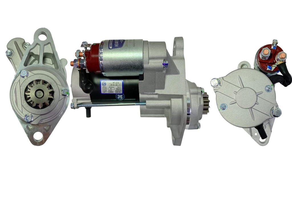 [52ZM 8098201] ARRANQUE CHEVROLET NPR /NQR /NKR REWARD MOTOR ISUZU 4HF1 /4HG1 24V 11T 4.5KW CCW HITACHI