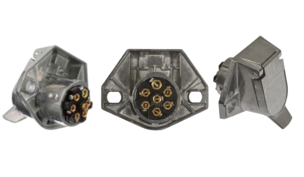 [PK11720EP] SWITCH LUCES 7VIAS TRAILER TAPA HEMBRA ENCH PLUG CERRA TAIW