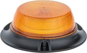 [98357980001] BALIZAS LED SLIM - DESTELLO SENCILLO Y DOBLE 12V / 24V 10W INTERMITENTE DOBLE ALTURA 50MM / 1.96" DIAMETRO 142MM / 5.59" IP67; IP69K