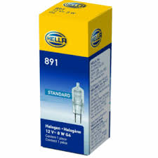 [98358107661] BOMBILLO HALOGENO 891 G4 12V 8W T3.25  X UNIDAD