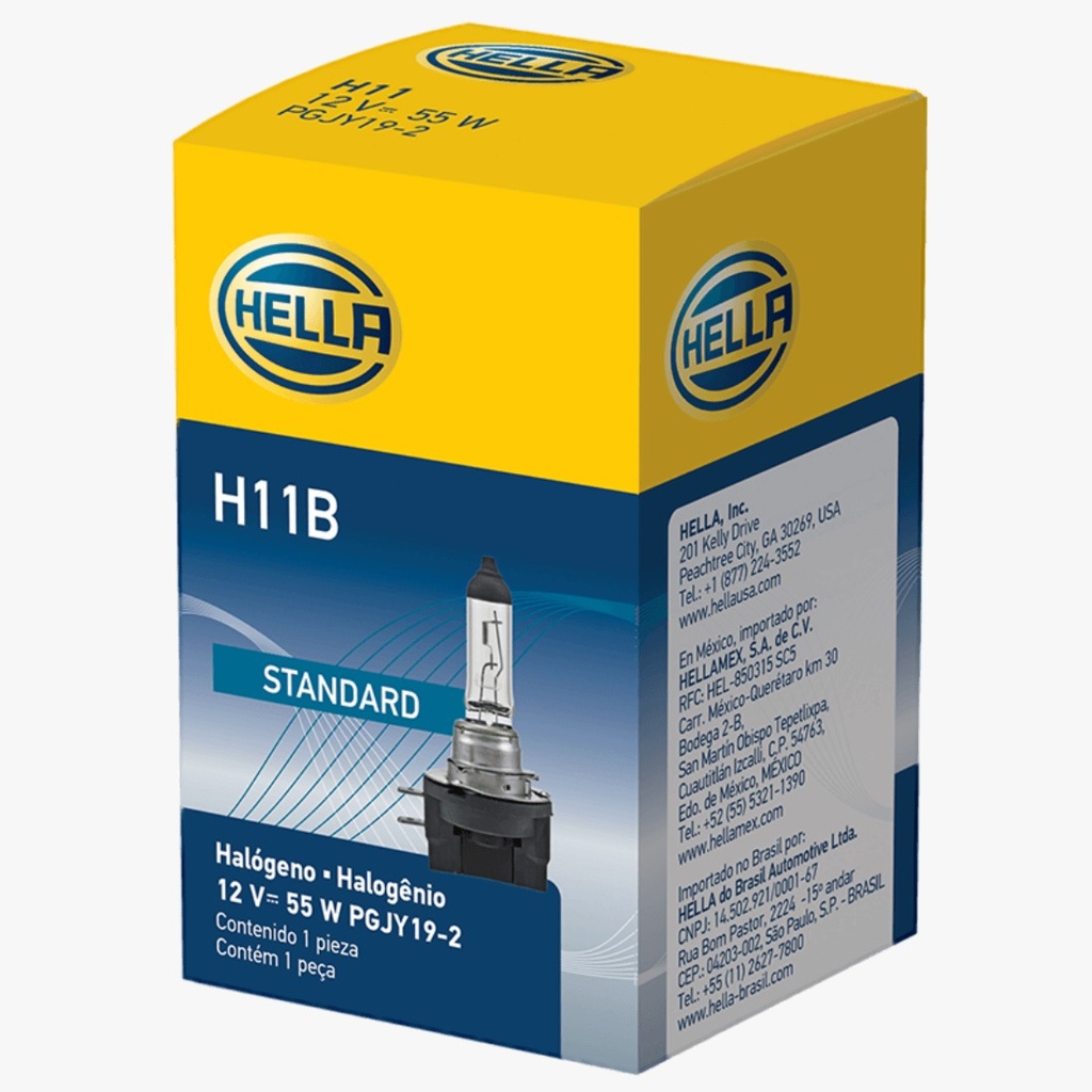 [988358142] BOMBILLO HALOGENO H11B 12V 55W PGJY19-2 T4
