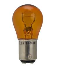 [98358107322] BOMBILLO INCANDESCENTE 1034A PY23/8W BAY15D 12V S8 AMBAR X UNIDAD EMPAQUE CAJA X 10