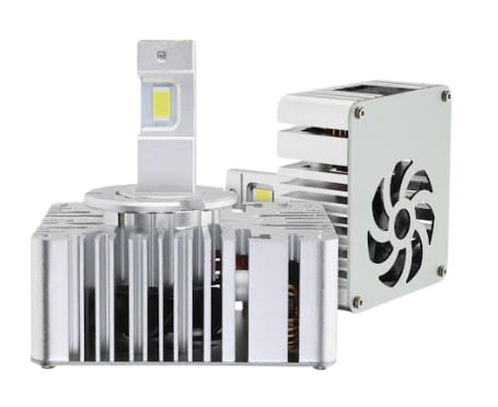 [98358460041] BOMBILLO LED RETROFIT XENON D5 PK32D 12V 45W - 6000K LUZ BLANCA SET X 2