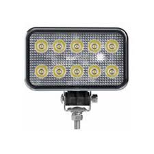 [98357877011] EXPLORADORA DE TRABAJO LED MASTER LED 1400 LR RECTANGULAR - CABLE EXTREMOS ABIERTOS LARGO ALCANCE 12V / 24V 18W 1400LM TAMAÑO 126MM X 153MM / 4.96" X 6.02" 6500K IP 6K7, IP 6K9K X UND