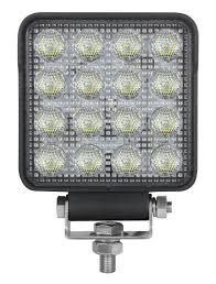 [98357106012] EXPLORADORA DE TRABAJO LED 4SQ LED 2.0 SR CUADRADO - CABLE EXTREMOS ABIERTOS CORTO ALCANCE 12V / 24V 24W 2000LM TAMAÑO 139MM X 108MM / 5.47" X 4.25" 6000K IP6K9K / IP67 X UND