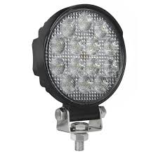 [98357105012] EXPLORADORA DE TRABAJO LED 5RD LED 2.0 LR REDONDO - CABLE EXTREMOS ABIERTOS LARGO ALCANCE 12V / 24V 24W 2000LM TAMAÑO 139MM X 114MM / 5.47" X 4.4" 6000K IP6K9K / IP67 X UND