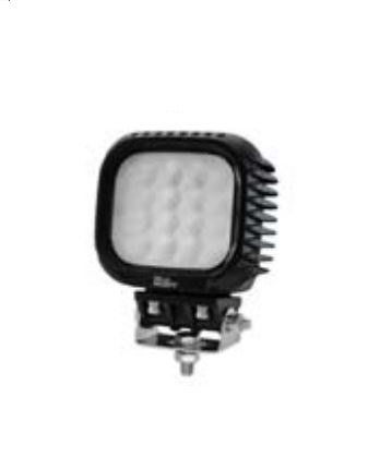 [98357109031] EXPLORADORA DE TRABAJO LED S3000 LED SR + PO CUADRADO - CONECTOR DT - LUZ DE POSICIÓN BLANCA Y AMBAR LARGO ALCANCE 12V / 24V 38W 3000LM TAMAÑO 123MM X 100MM / 4.84" X 3.93" 6000K IP6K9K / IP6K7 X UND