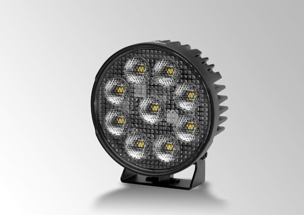 [98357113002] EXPLORADORA DE TRABAJO LED TR3000 LED REDONDO - CABLE EXTREMOS ABIERTOS CORTO ALCANCE 12V / 24V 31W 3000LM TAMAÑO 109MM X 120MM / 4,29" X 4.72" 5700K IP6K9K / IP6K7 X UND
