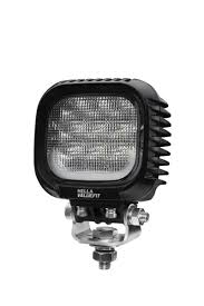 [98357109231] EXPLORADORA LED 5000 LM 12-24V CUADRADA LARGO ALCANCE 6000K CONECTOR DEUTSCH BLANCO/AMBAR