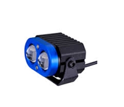 [98357120021] EXPLORADORA AUXILIARES LED MOTO 3" CONECTOR: EXTREMOS DE CABLE ABIERTOS - LED AMBAR Y BLANCO 12V / 24V 6000K / 3000K ECE X UNIDAD