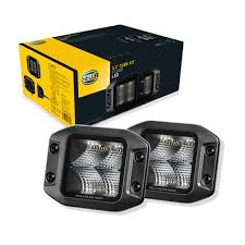 [98358176831] EXPLORADORA AUXILIARES LED BLACK MAGIC EDGELESS CUADRADA LED 12V / 24V 5700K ECE R10 X UNIDAD