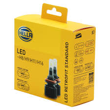[98358450011] BOMBILLO LED RETROFIT STD H8,9,11,16 PGJ19 12V/24V 18W - 6000K LUZ BLANCA SET X 2