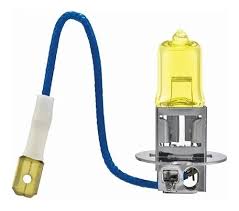 [98211738211] BOMBILLO YELLOW LIGHT H3 PK22S 12V 55W T3.25 LUZ AMARILLA / BLISTER X UNIDAD