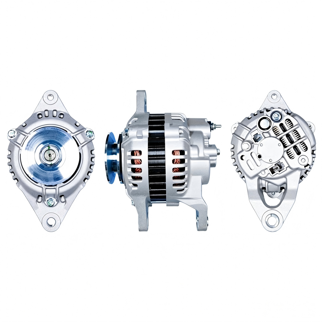 [62E356-18-300] ALTERNADOR MAZDA 323 626 MOD 93 - 2000 12V 60AMP 2PINES P: 1V T:MITSUBISHI V:INT(GA803 GA1362IM266)