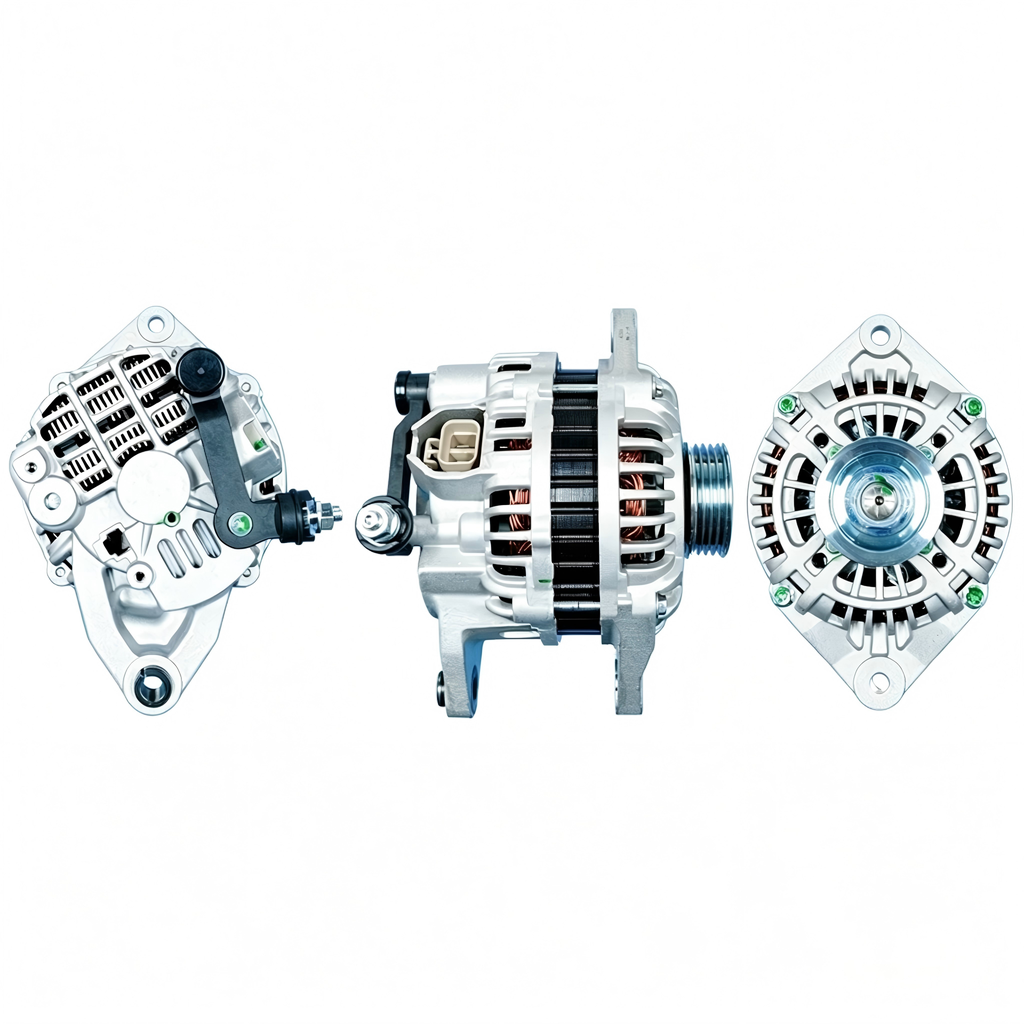 [62FS05-18-300] ALTERNADOR MAZDA 626 1.8 2.0 1992-1997 MATSURI 2.0 1991-1997 12V 80AMP 2PINES P: 4PK T:MITSUBISHI V:INT