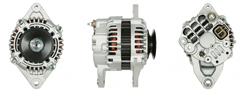 [62A5T02677D] ALTERNADOR MAZDA BT50 FORD RANGER 12V 60AMP 80MM 2PINES P: 1V T:MITSUBISHI V:INT