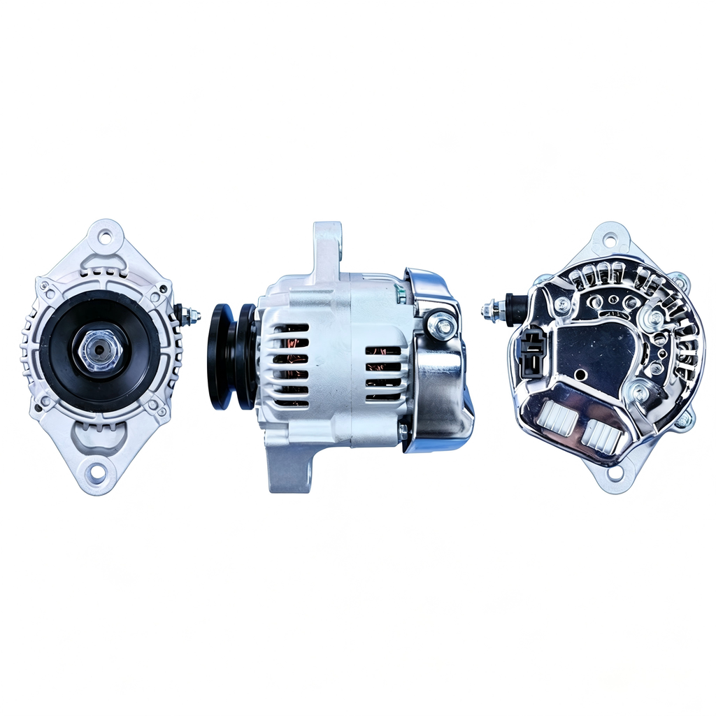 ALTERNADOR MONTACARGAS YALE /HYSTER /JOHN DEREE 4010 /MOTORES YANMAR 3TNV88 /3TNE78A /3TNE68 /3TNA72 /3TN66 12V 40A 2P SEÑAL L-S 1V DENSO