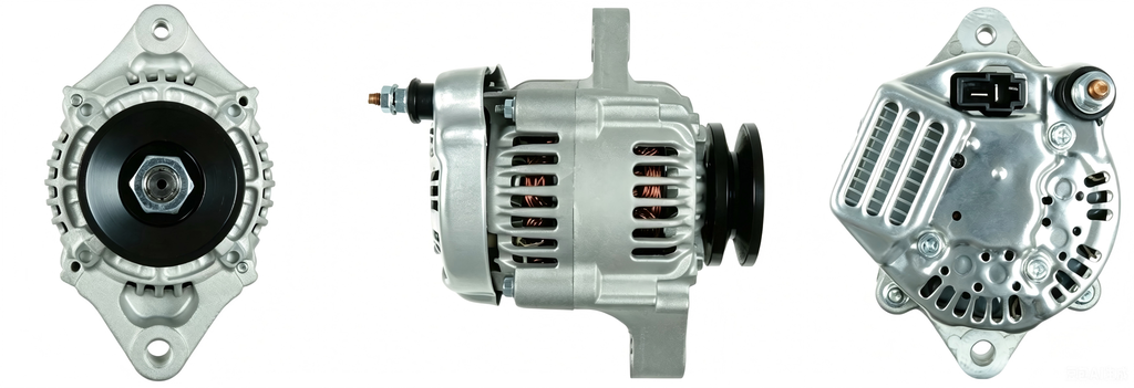 ALTERNADOR MONTACARGAS YALE /HYSTER /JOHN DEREE 4010 /MOTORES YANMAR 3TNV88 /3TNE78A /3TNE68 /3TNA72 /3TN66 12V 40A 2P SEÑAL L-S 1V DENSO