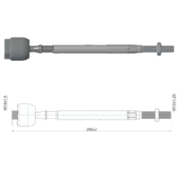 [51ZM-17012402] TERMINAL AXIAL CHEVROLET SPRINT 84-89 SWIFT 1983-89 96052292 48830-82000