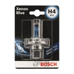 [CB1987301010] BOMBILLO HALOGENO H4 P43 12V 5560W FARO XENON BLUE PREMIUM BLISTER X 1 64193CB+ GL12