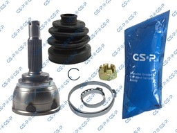 [71839033] KIT PUNTA EJE LADO RUEDA HYUNDAI ELENTRA NEW 2002-2005 SONATA  25x25x50 (MI-004)