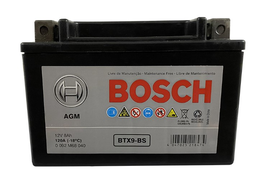 [BT0092M68040] BATERIA MOTO AGM BTX9-BS 8 AH-120 CCA CAJA 9-BS  YTX9-BS SUZUKI DR 650 / GSF 650 BANDIT / DL 650 / YAMAHA TMAX 500 / KAWASAKI NINJA 250