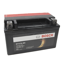 [BT0092M67132] BATERIA BOSCH MOTOCICLETA M6/AGM 6 Ah - 100 CCA CAJA 7A-BS (120;7A-BS;IZ) L 150 AN 87 AL 93 CM BTX7A-BS