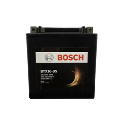 [BT0092M67142] BATERIA BOSCH MOTOCICLETA M6/AGM 14 Ah - 230 CCA CAJA 16-BS (270;16-BS;IZ) L 150 AN 87 AL 161 CM BTX16-BS