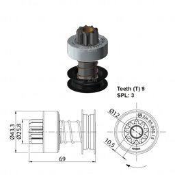[858586015] BENDIX CHEVROLET CELEBRITY BLAZER SILVERADO 9D