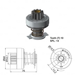 [858582512] BENDIX JOHN DEERE 2403 T-10 SPL014