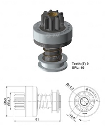 [858553112] BENDIX FIAT 673 BOSCH 9D