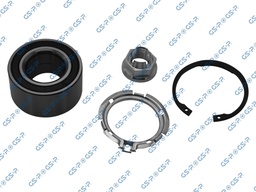 [71GK3637] KIT RODAMIENTO RUEDA DEL REANULT MEGANE II 02-09 - CLIO III 05-14 - TWINGO II 05-14 - KANGO II -08 - LOGAN 04-07 - SANDERO STEPWAY -13 / NISSAN MICRA II 03-10 - NOTE 06-12 (RODILLO 9137005) (RODILLO+CHAVETA+TUERCA) (37 X72.04 X 37) CON ABS