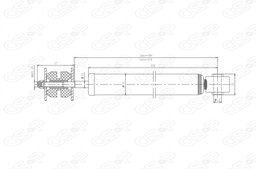 [7132150880] AMORTIGUADOR TRAS RENAULT KWID  562101820