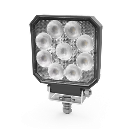 [EC-E92006W] LÁMPARA CUADRADA 9 LEDS 1500 LUMENS 12-24V 